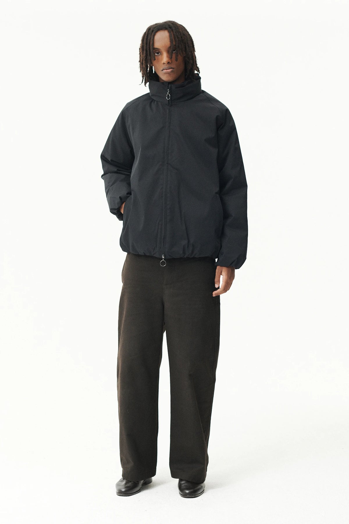 Short Tracker Nin Spin Navy AW26 Coat