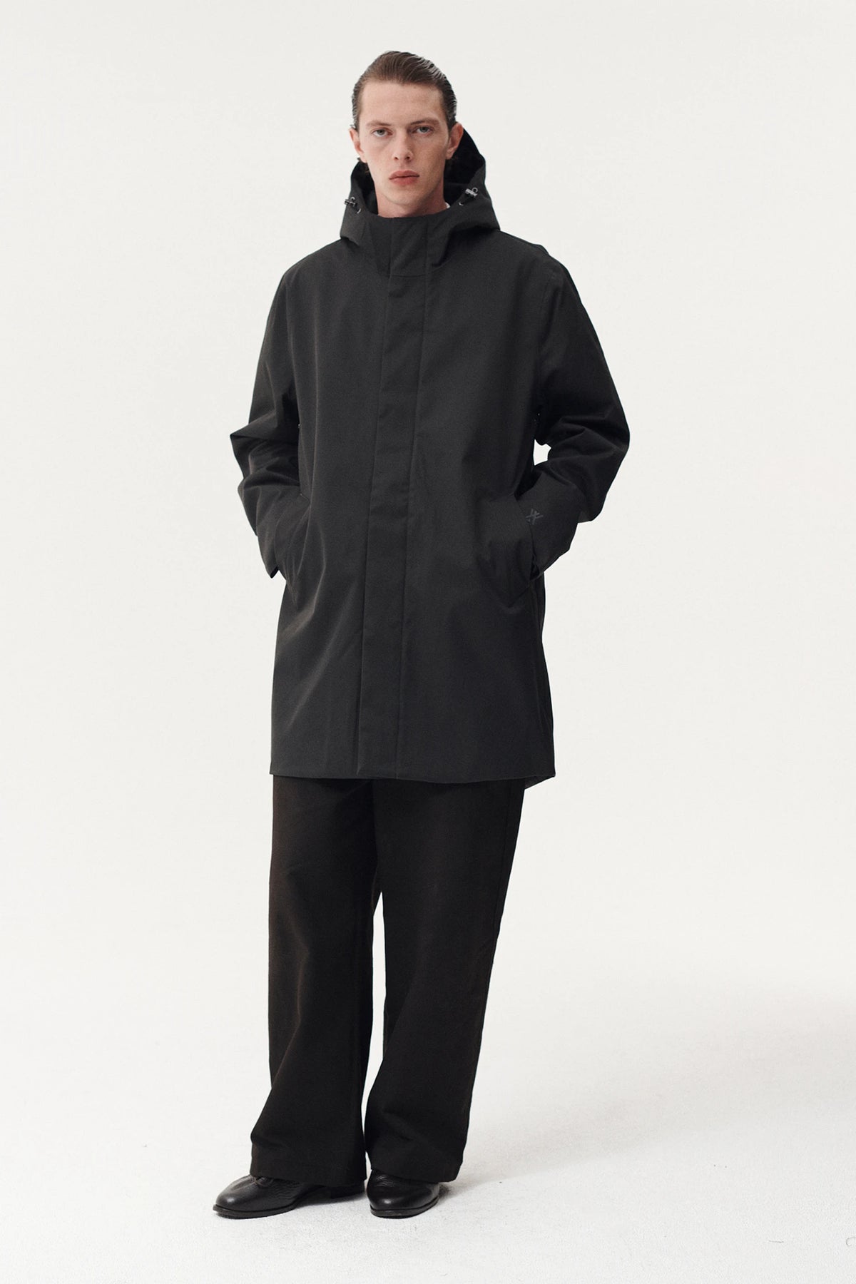 Terror Weather Nin Spin Twill Washed Black AW26 Parka