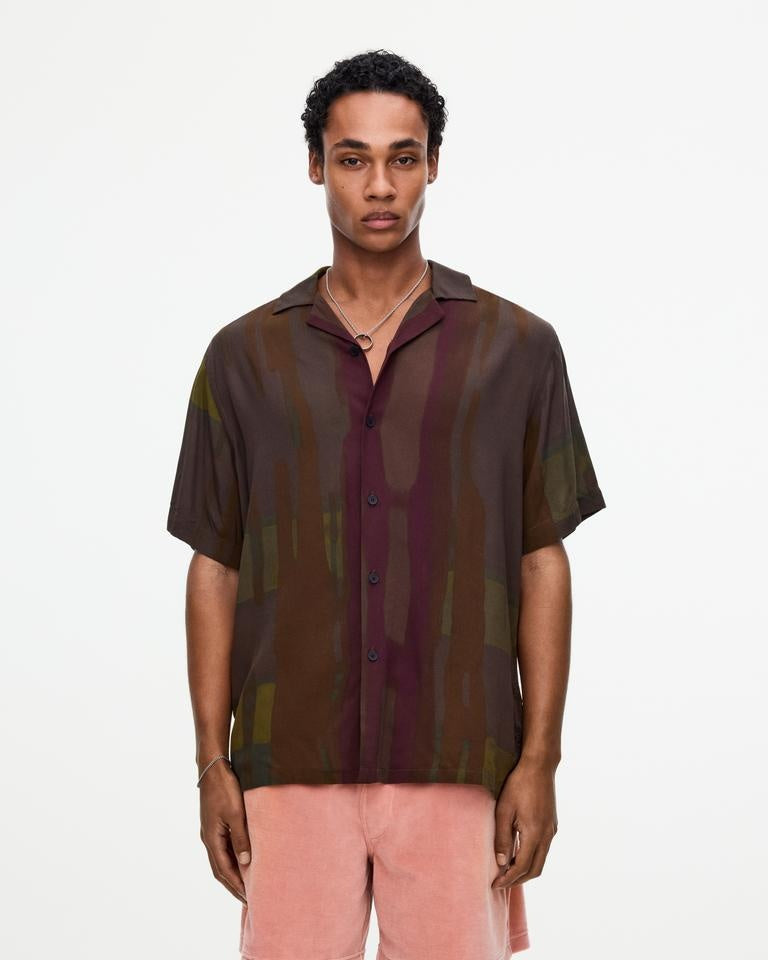 Dusky Meld Viscose Shirt 7005-58-0026