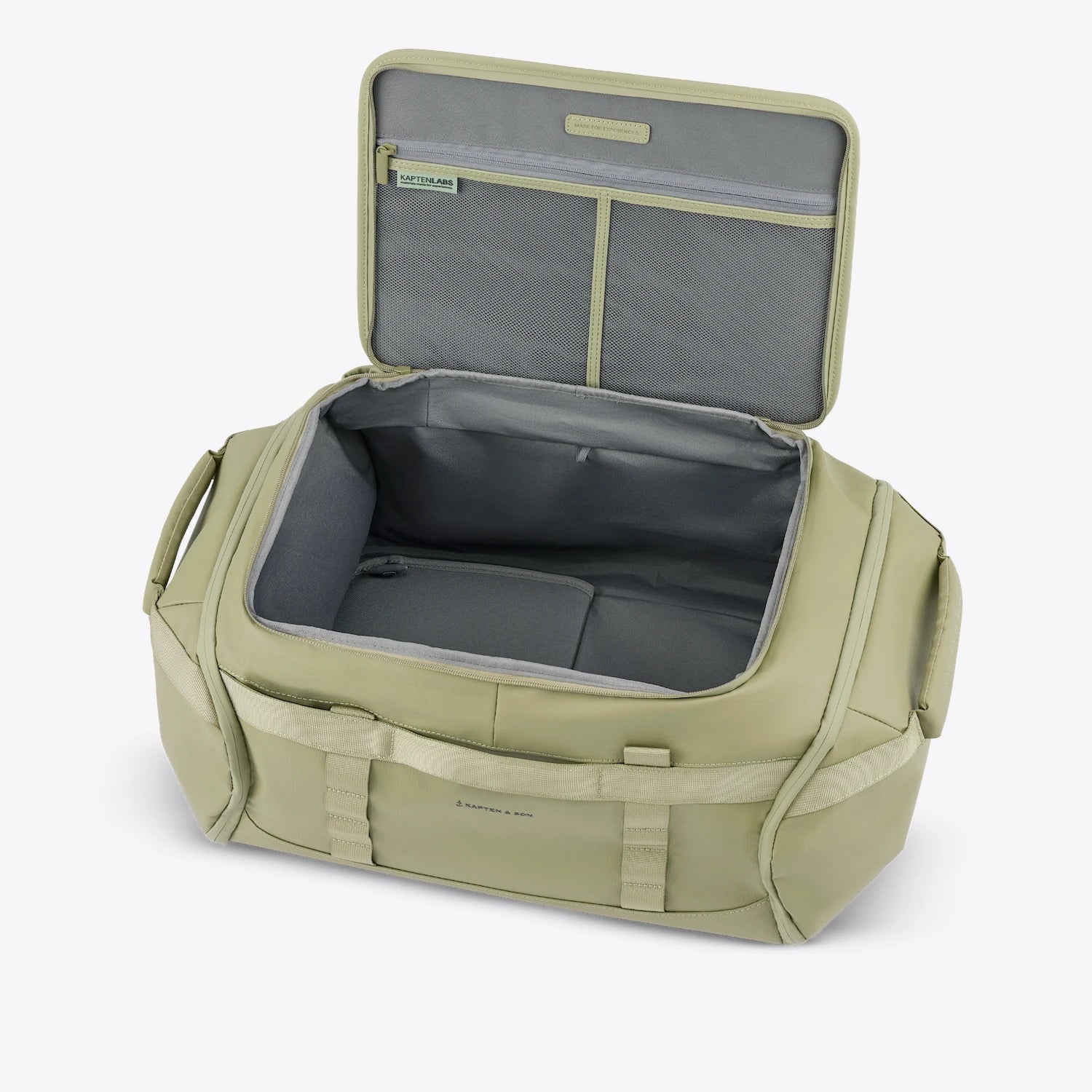 Kapten and Son Lisbon Duffel Backpack Dusty Pistachio_3