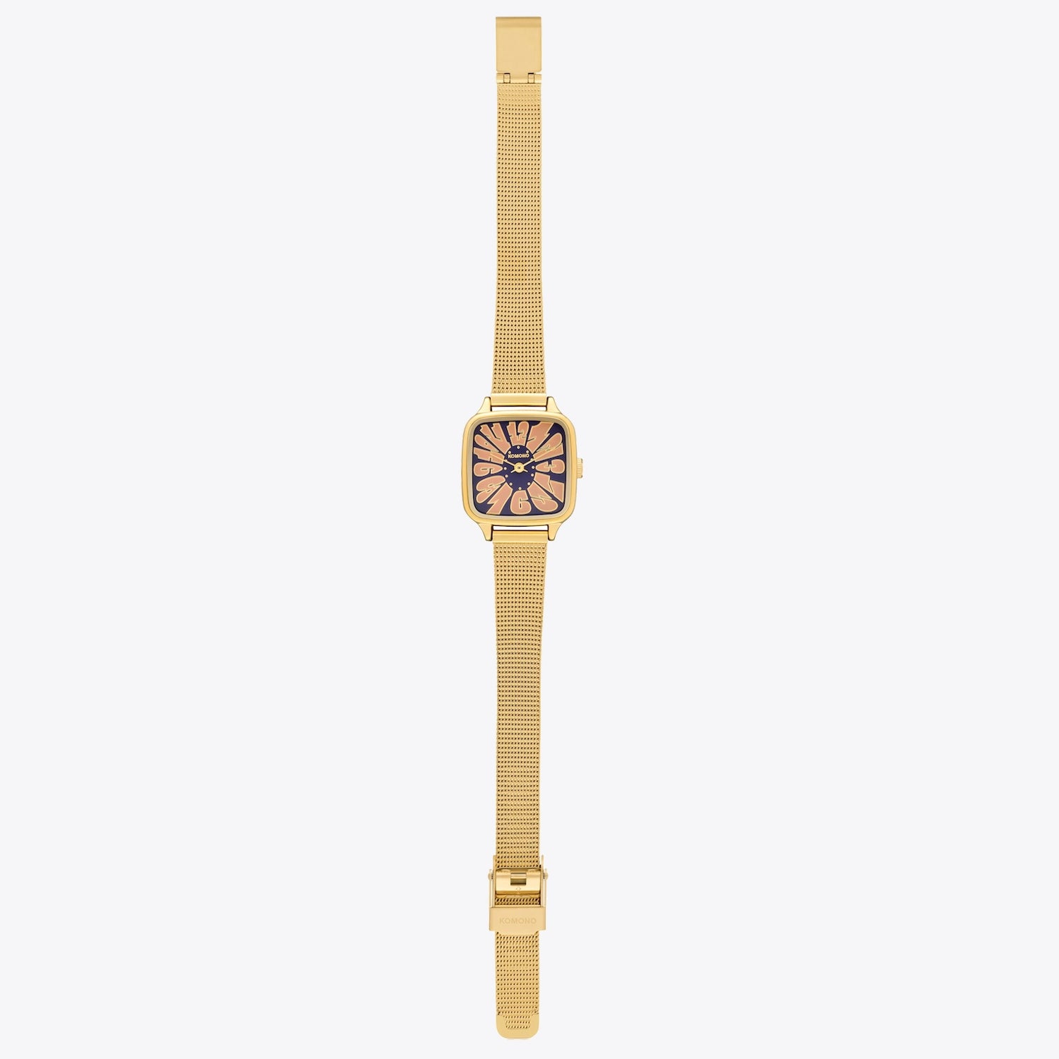 Komono Kate Flower Royale Gold Blue Rose_2