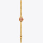 Komono Moneypenny Flower Tire Gold Bordeaux_2