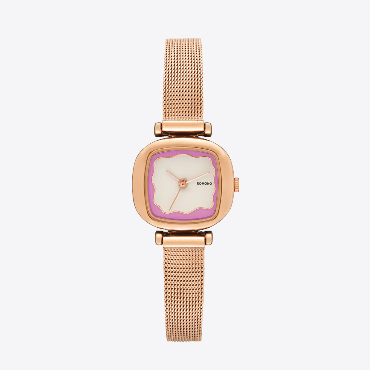 Komono Moneypenny Wave Royale Rose Gold Plum_1
