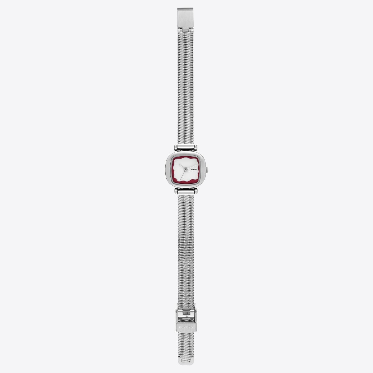 Komono Moneypenny Wave Royale Silver Maroon_3