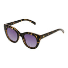 Louise Dark Tortoise Sunglasses - Cat Eye model with UV 400 protection and eco-friendly frame.
