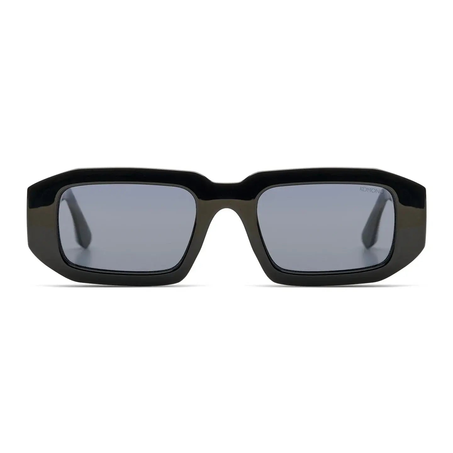 Blaze Black Sunglasses with UV 400 protection and scratch resistant polycarbonate lenses, stylish unisex design.