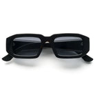 Blaze Black Sunglasses with UV 400 protection and eco-friendly bio nylon frame, stylish and scratch resistant.