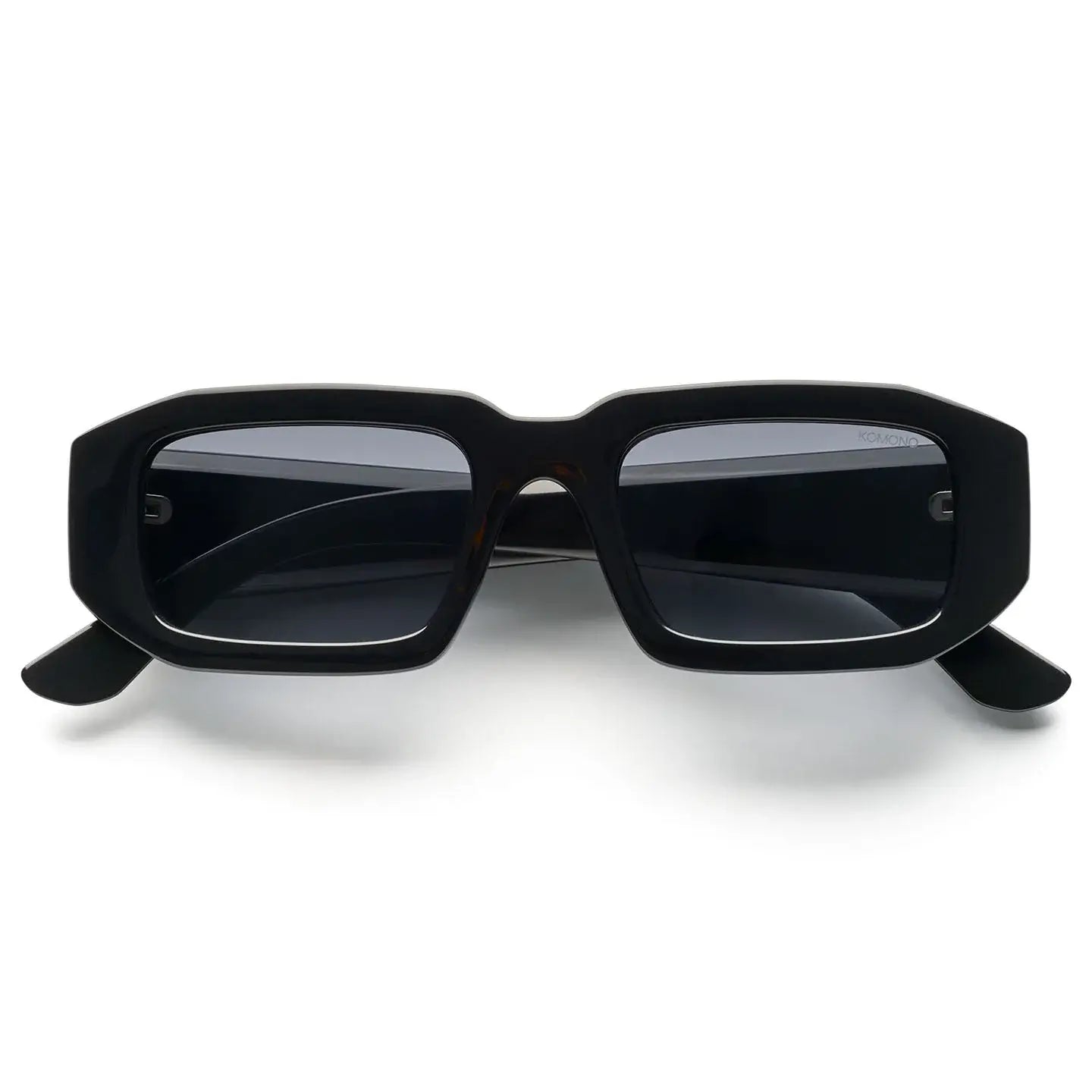 Blaze Black Sunglasses with UV 400 protection and eco-friendly bio nylon frame, stylish and scratch resistant.