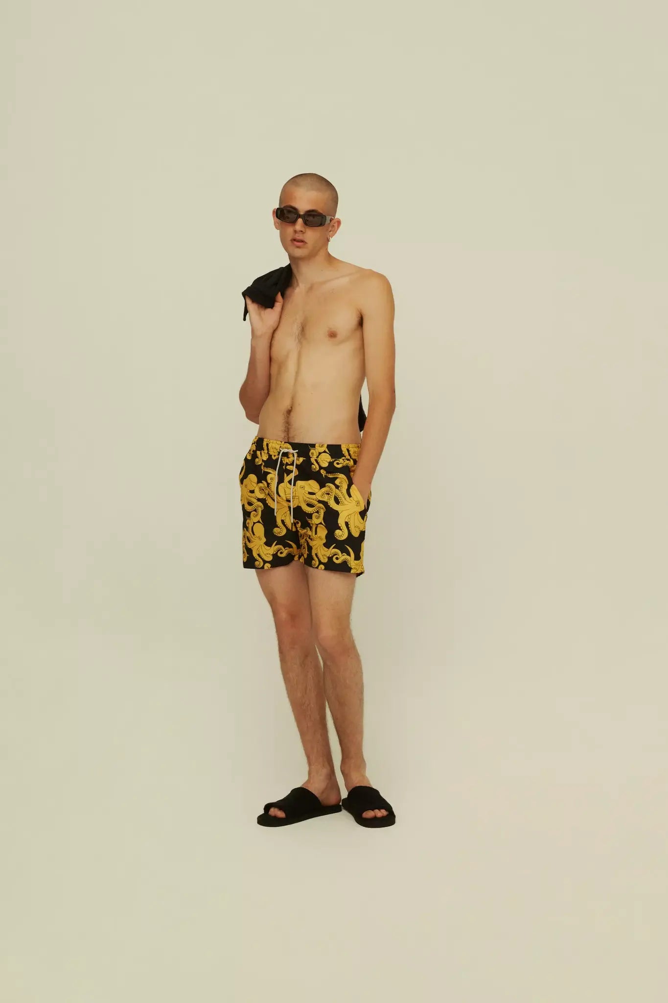 OAS Black Octo Swim Shorts_3