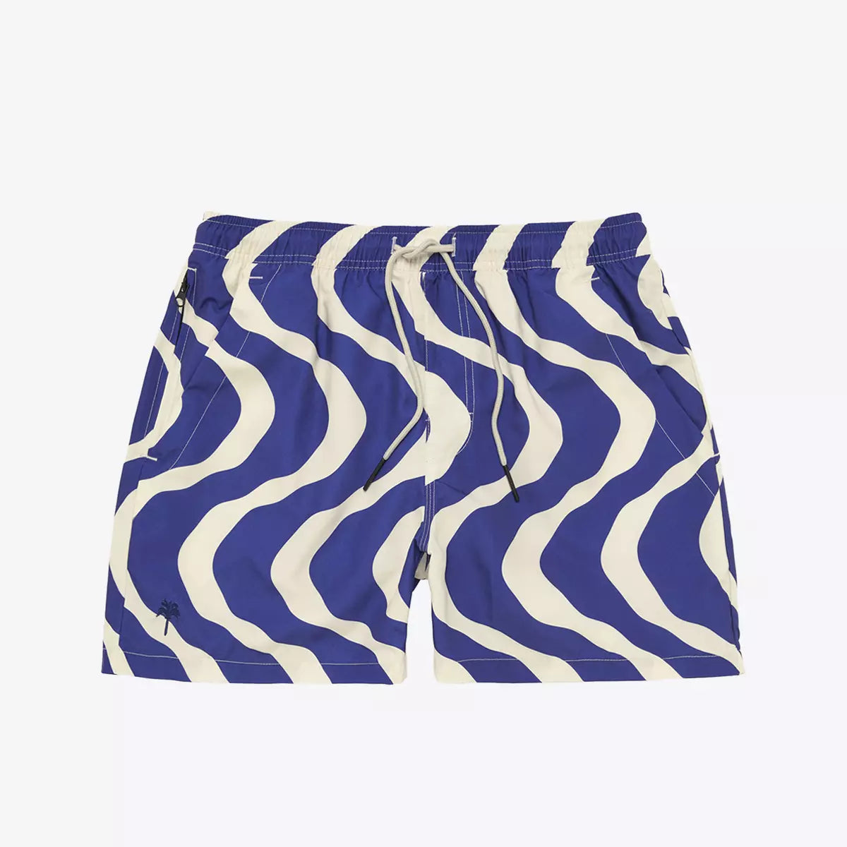 OAS Blue Rippling Swim Shorts_1