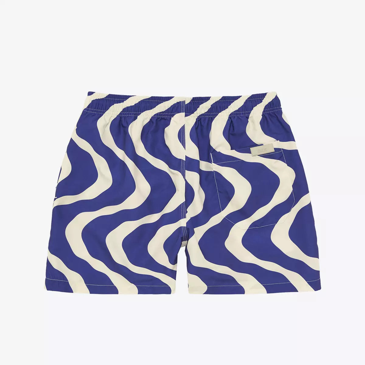 OAS Blue Rippling Swim Shorts_2