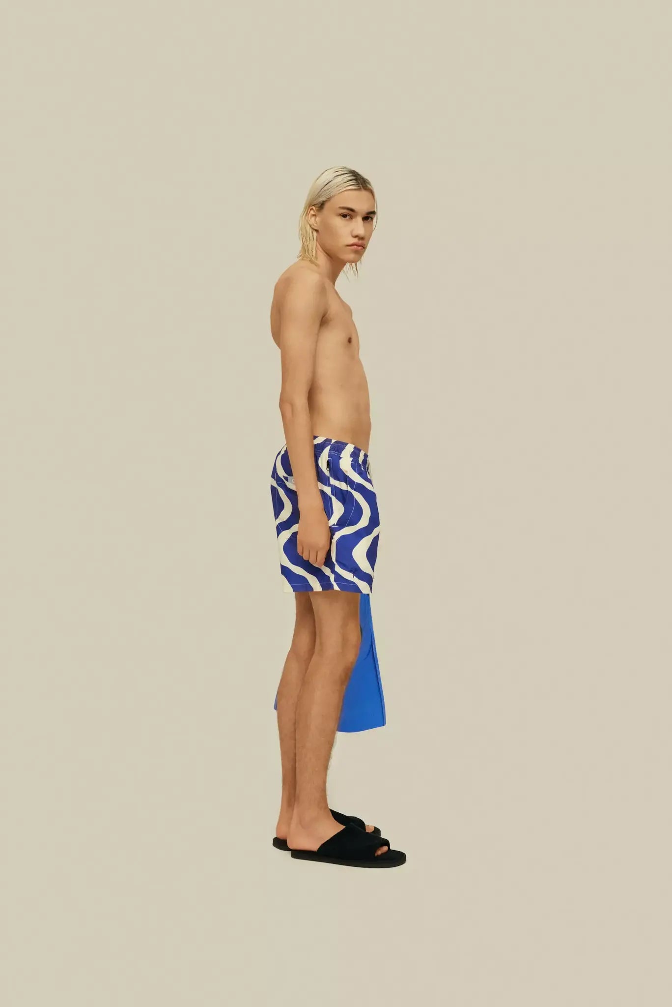 OAS Blue Rippling Swim Shorts_5