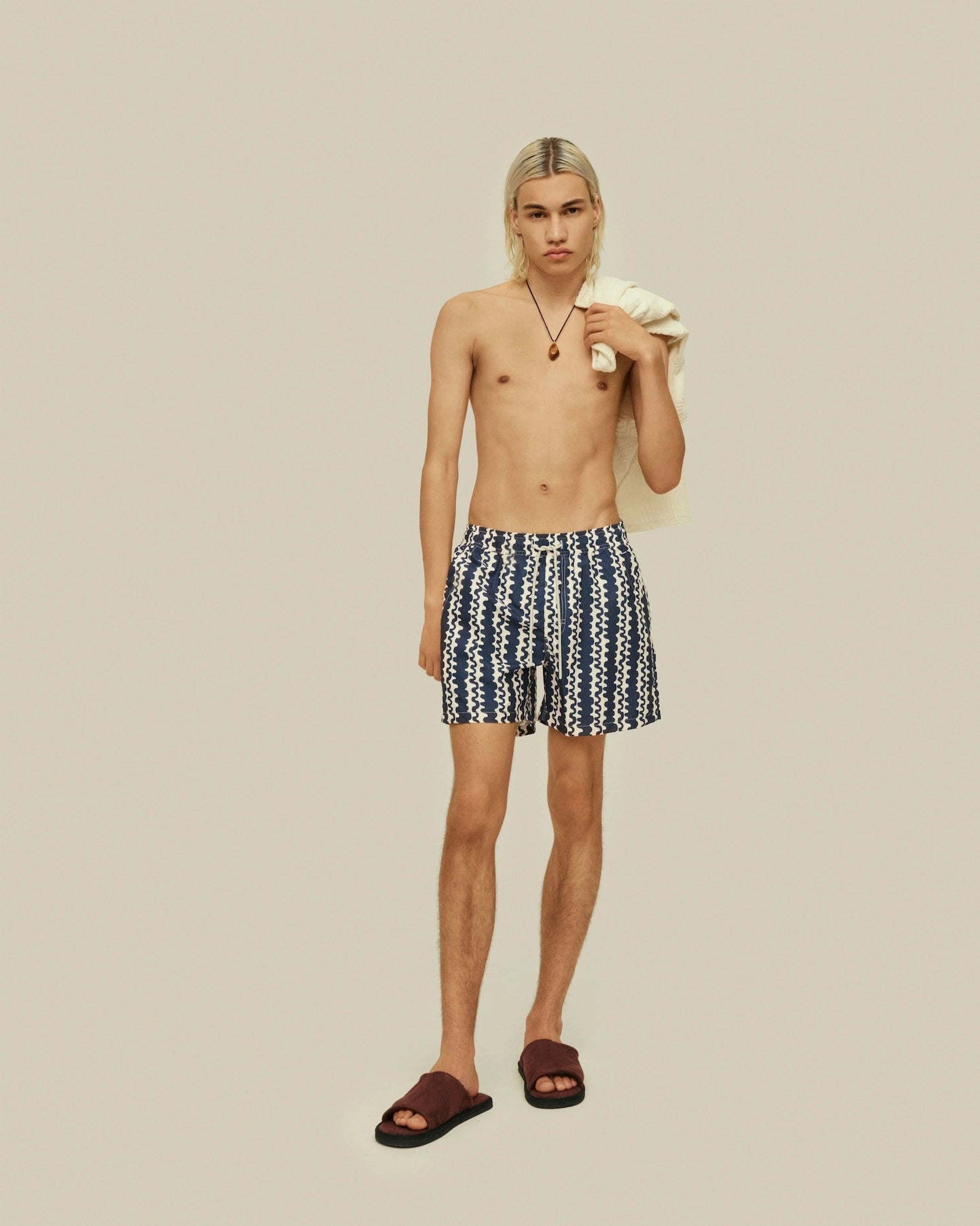 OAS Blue Scribble Swim Shorts_5