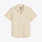 OAS Ecru Cuba Waffle Shirt_1