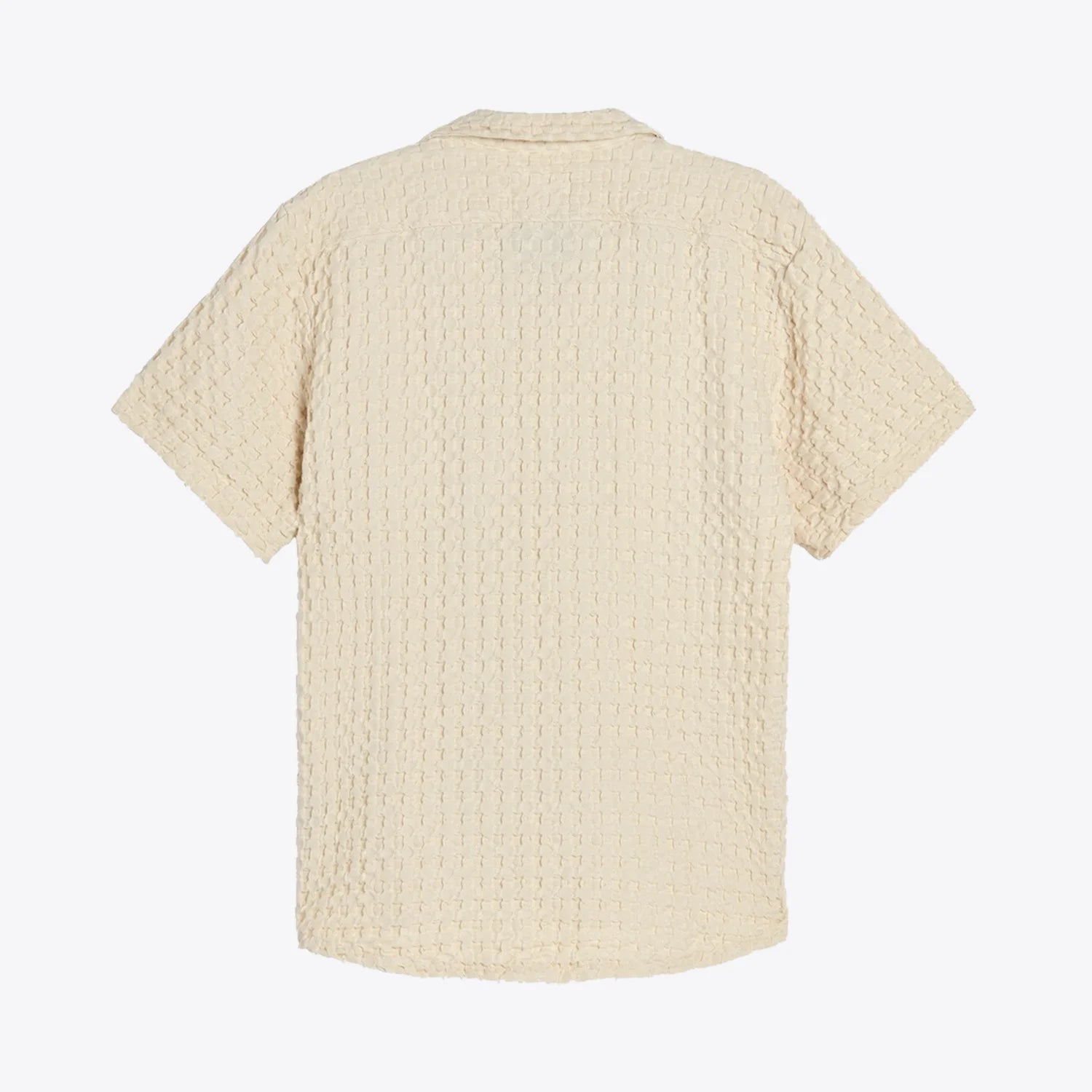 OAS Ecru Cuba Waffle Shirt_2