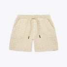 OAS Ecru Porto Waffle Shorts_1