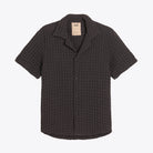 OAS Nearly Black Cuba Waffle Shirt_1