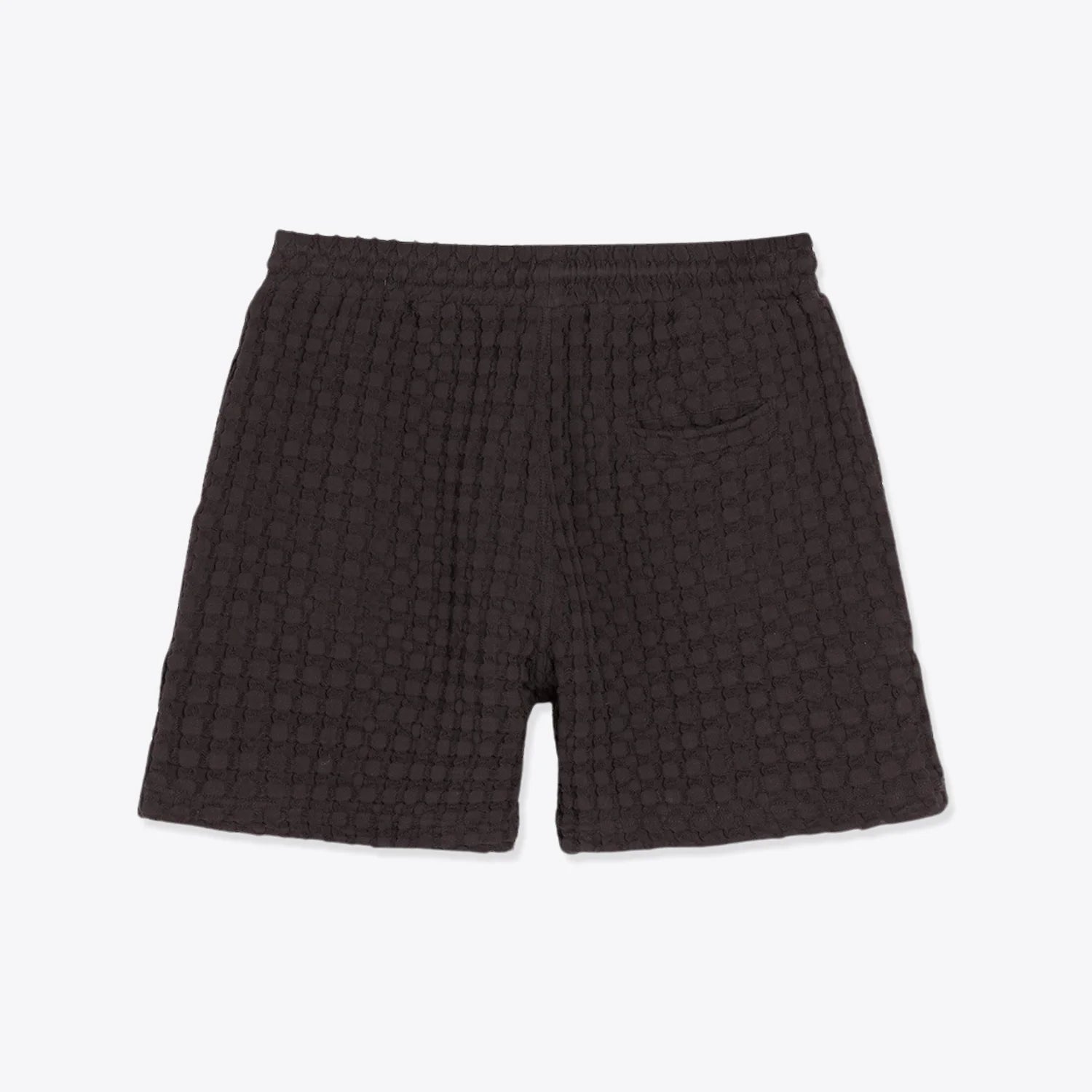 OAS Nearly Black Porto Waffle Shorts_2