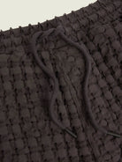 OAS Nearly Black Porto Waffle Shorts_3