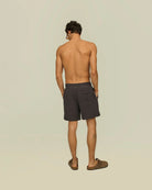 OAS Nearly Black Porto Waffle Shorts_6