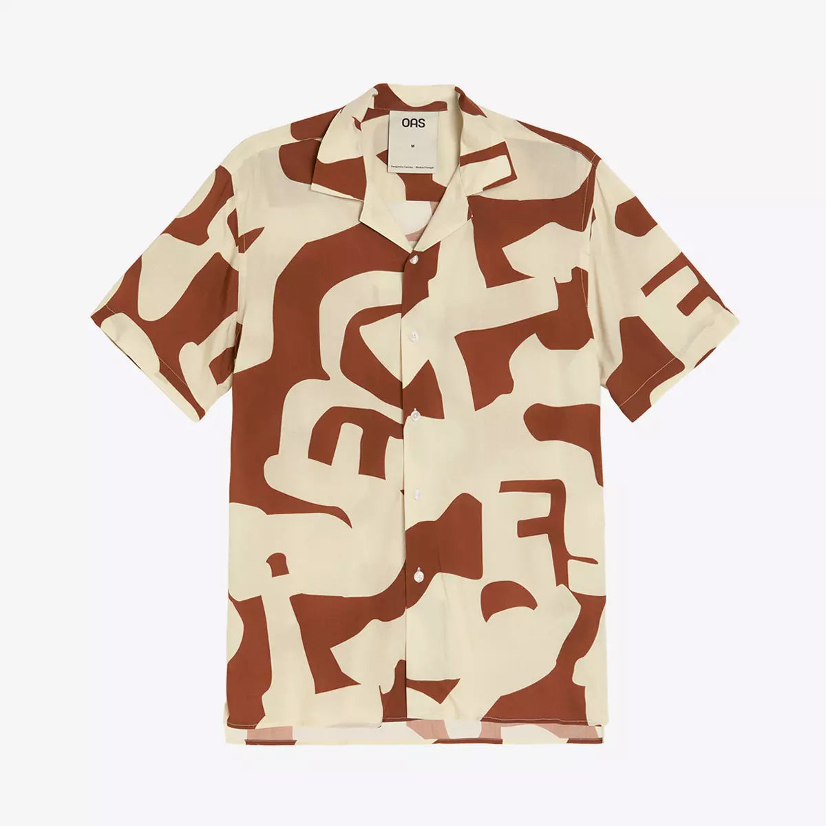 OAS Russet Puzzlotec Viscose Shirt_1