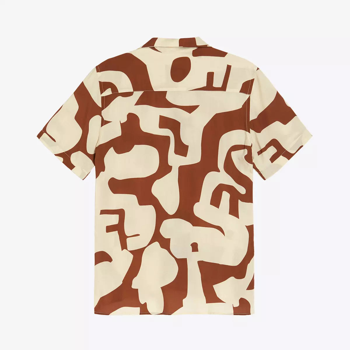 OAS Russet Puzzlotec Viscose Shirt_2