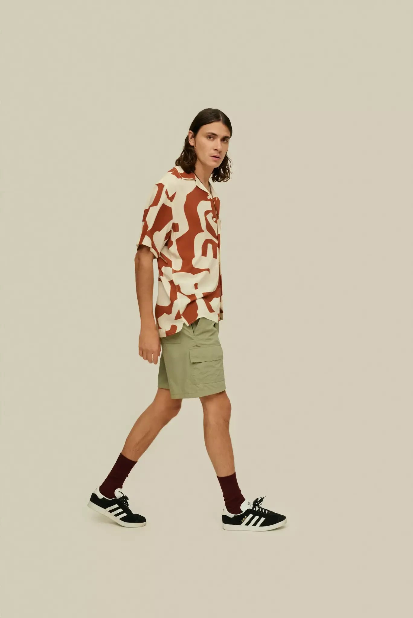 OAS Russet Puzzlotec Viscose Shirt_3