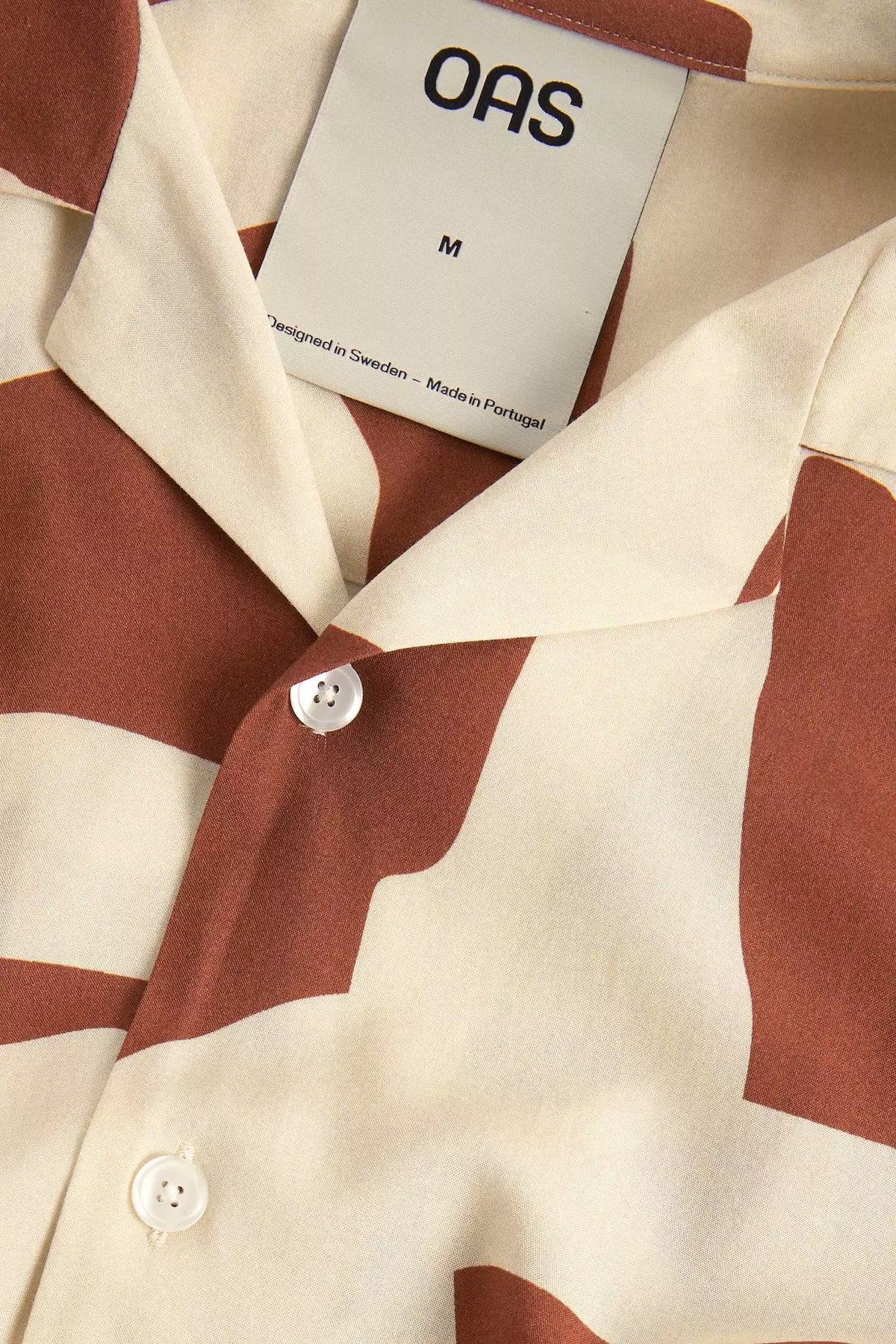 OAS Russet Puzzlotec Viscose Shirt_5