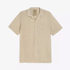 OAS Sand Plain Viscose Shirt_1