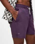 Plum Nylon Swim Shorts 5001-330-0009