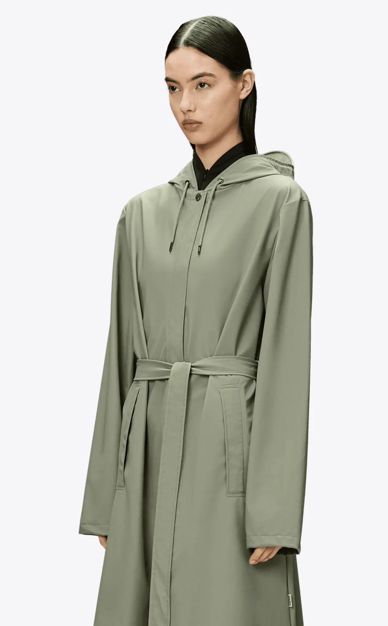 Rains A-Line Longer W Jacket Drift_2