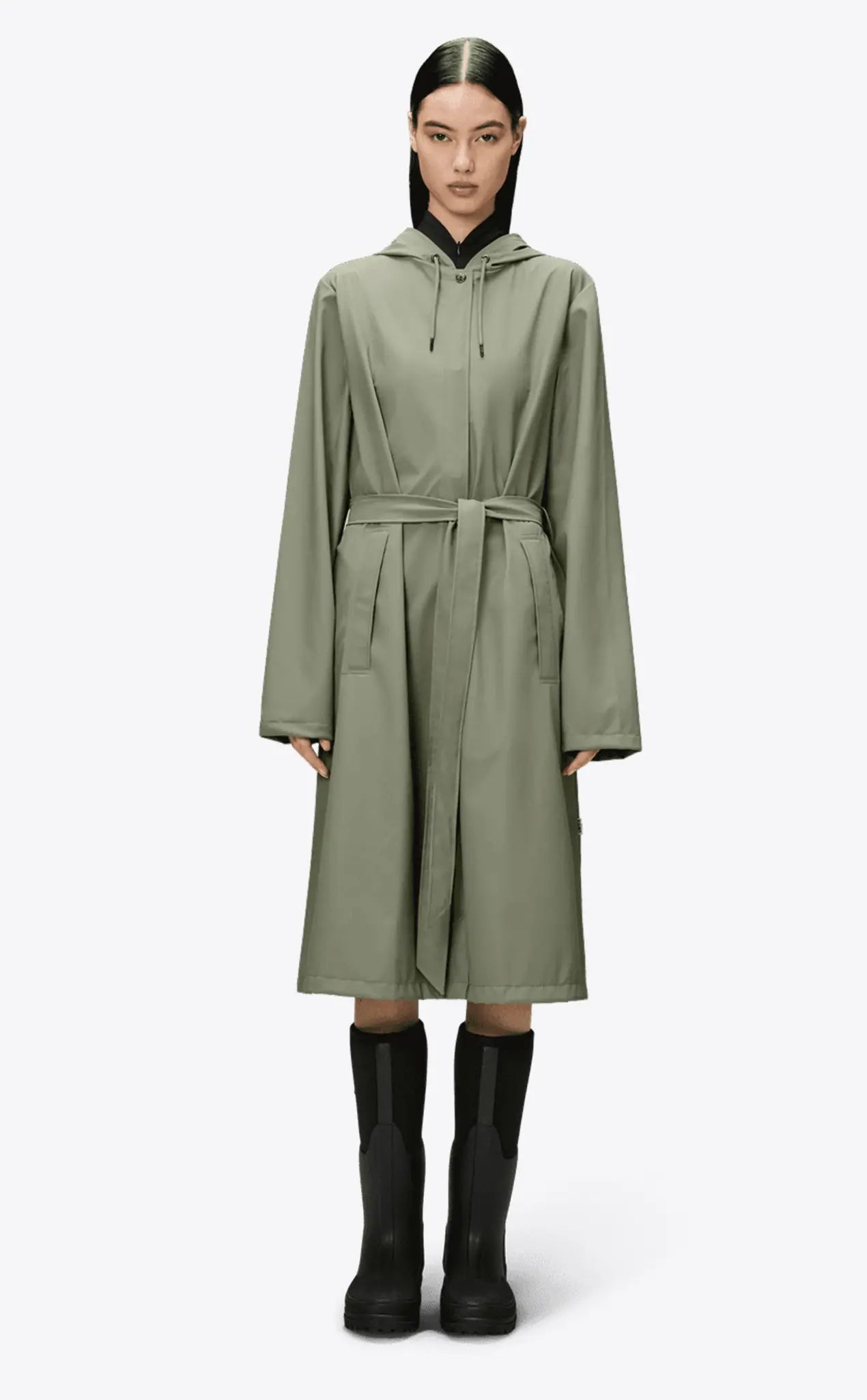 Rains A-Line Longer W Jacket Drift_5