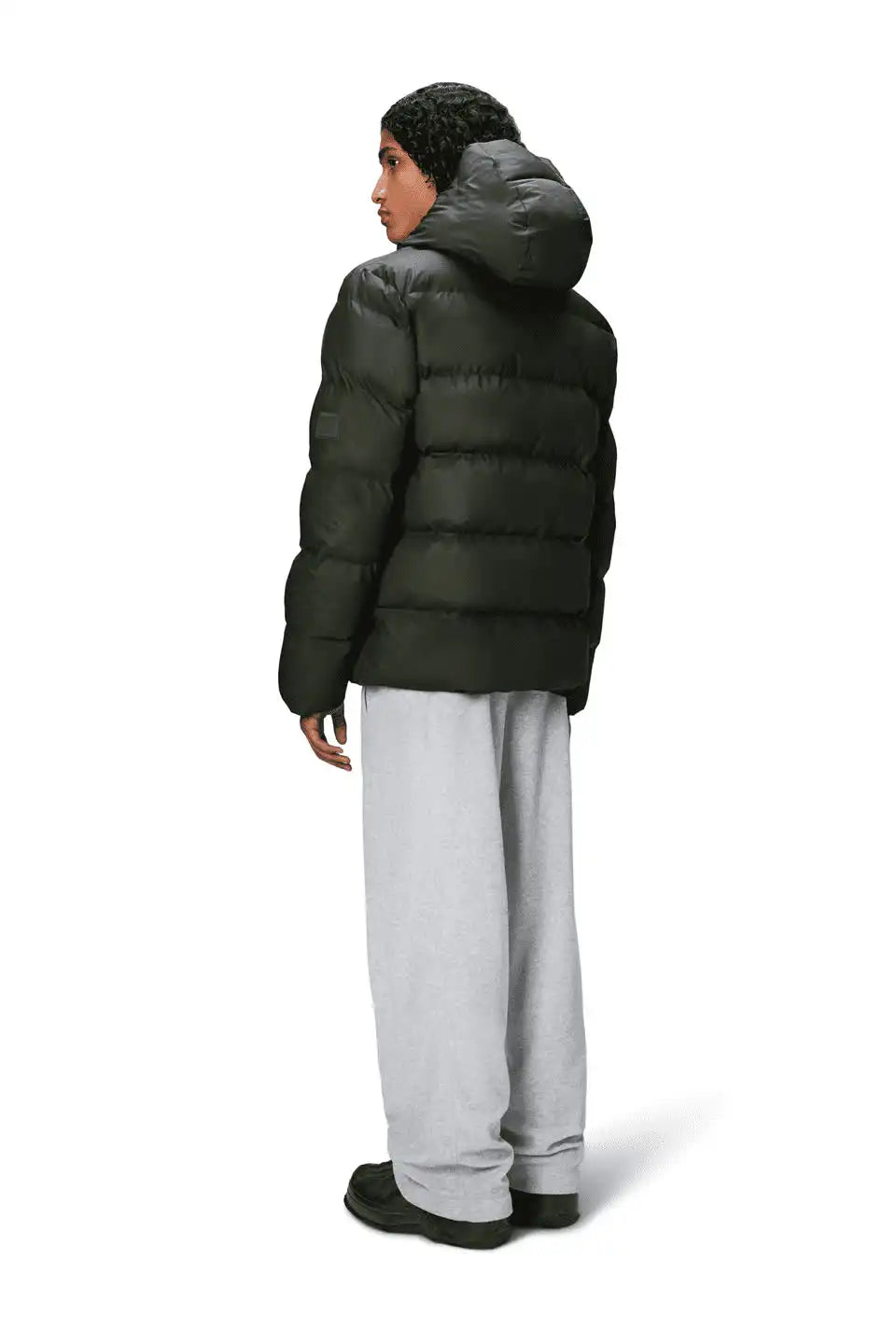 Rains Alta Puffer Jacket Green_5
