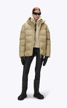 Rains Alta Puffer Jacket Sand_4
