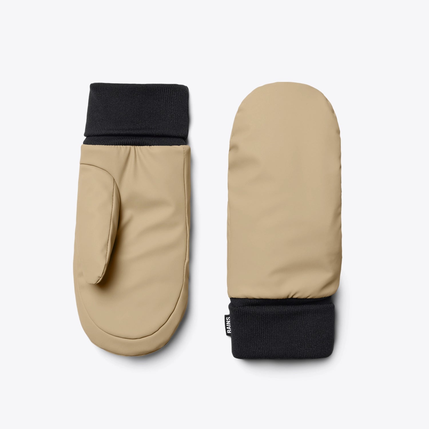 Rains Alta Puffer Mittens Sand_1