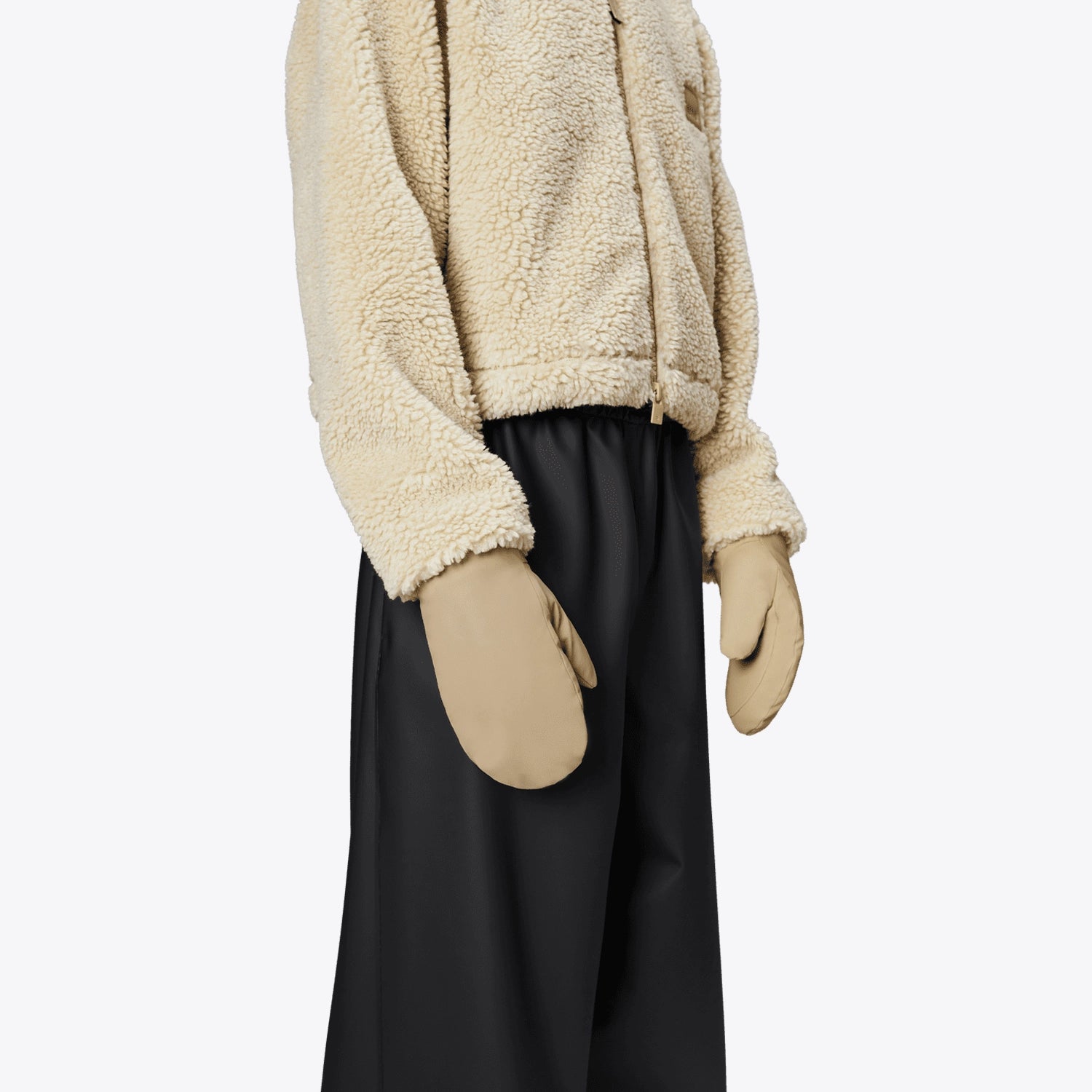 Rains Alta Puffer Mittens Sand_2