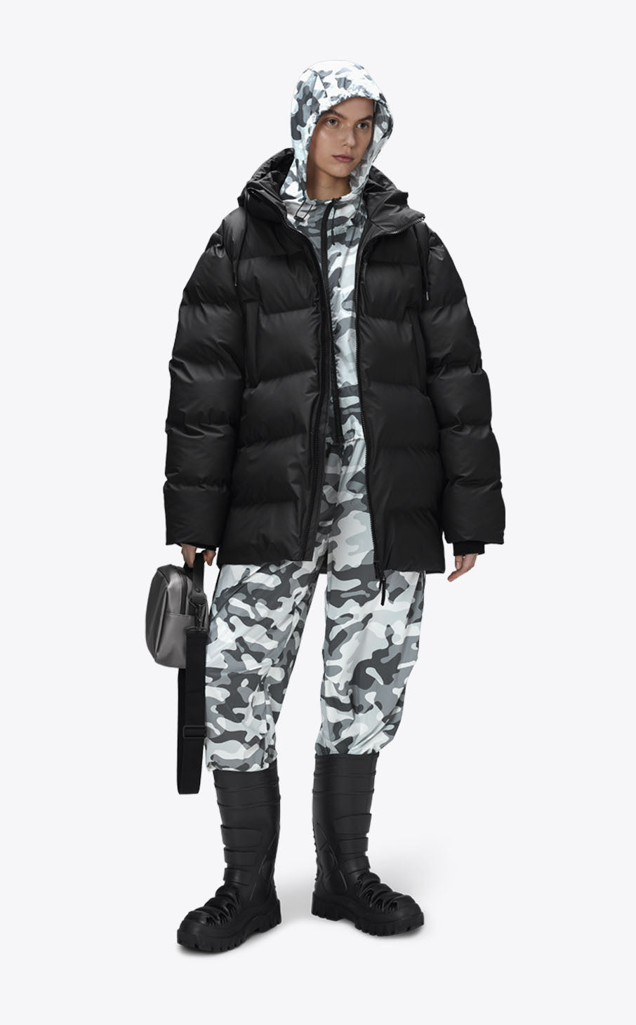 Rains Alta Puffer Parka Black_6
