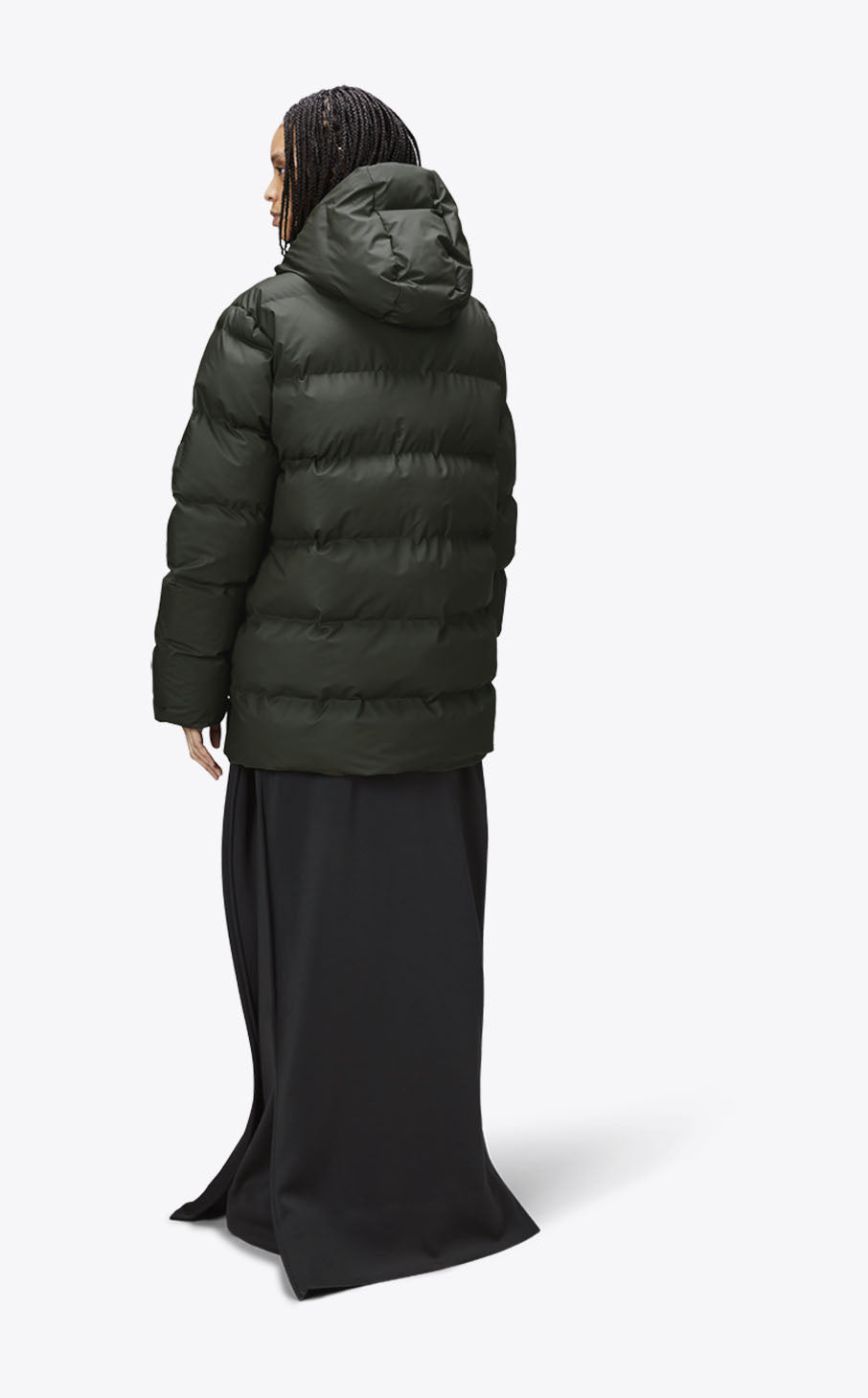 Rains Alta Puffer Parka Green_6