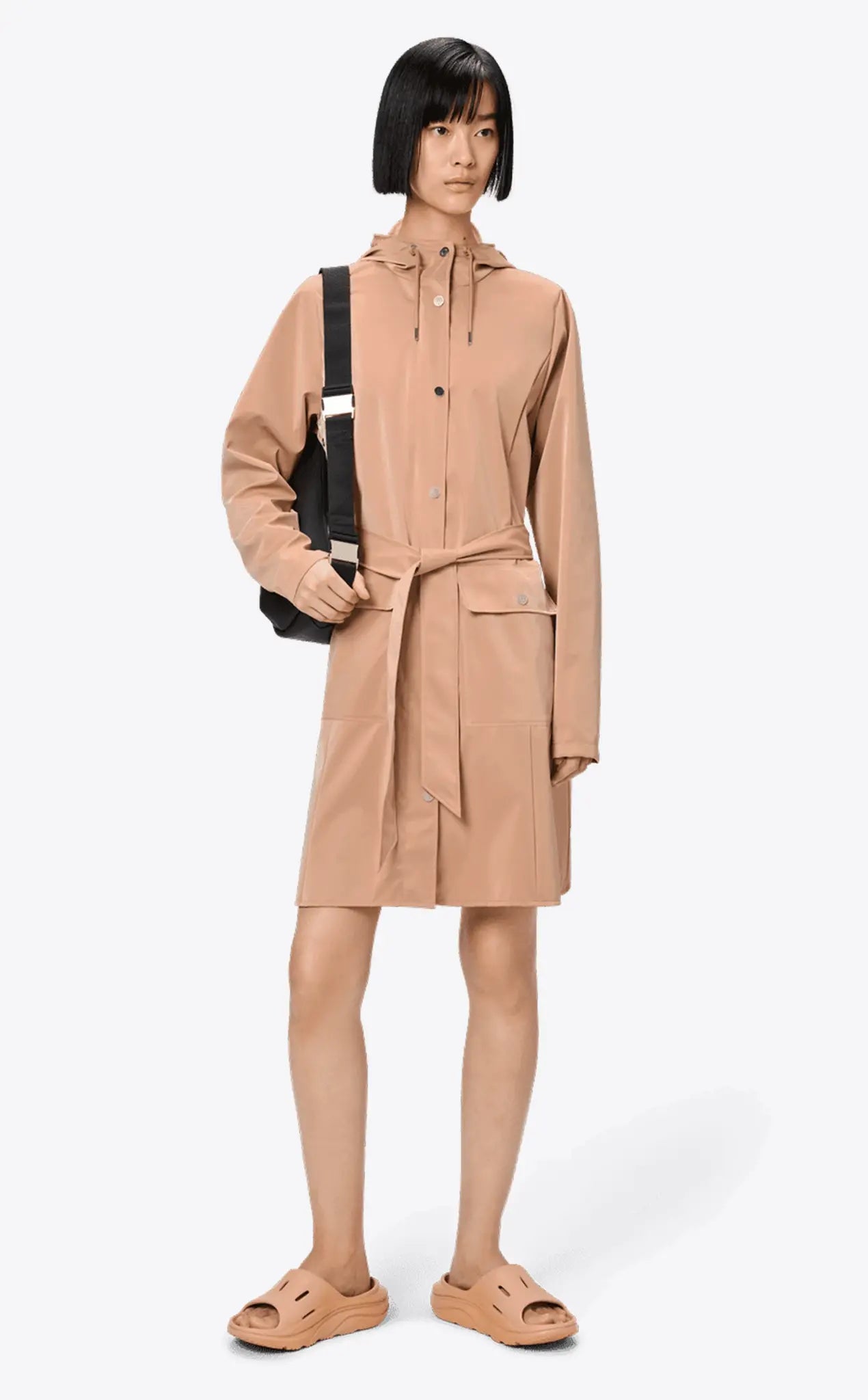 Rains Curve Jacket Coy_2