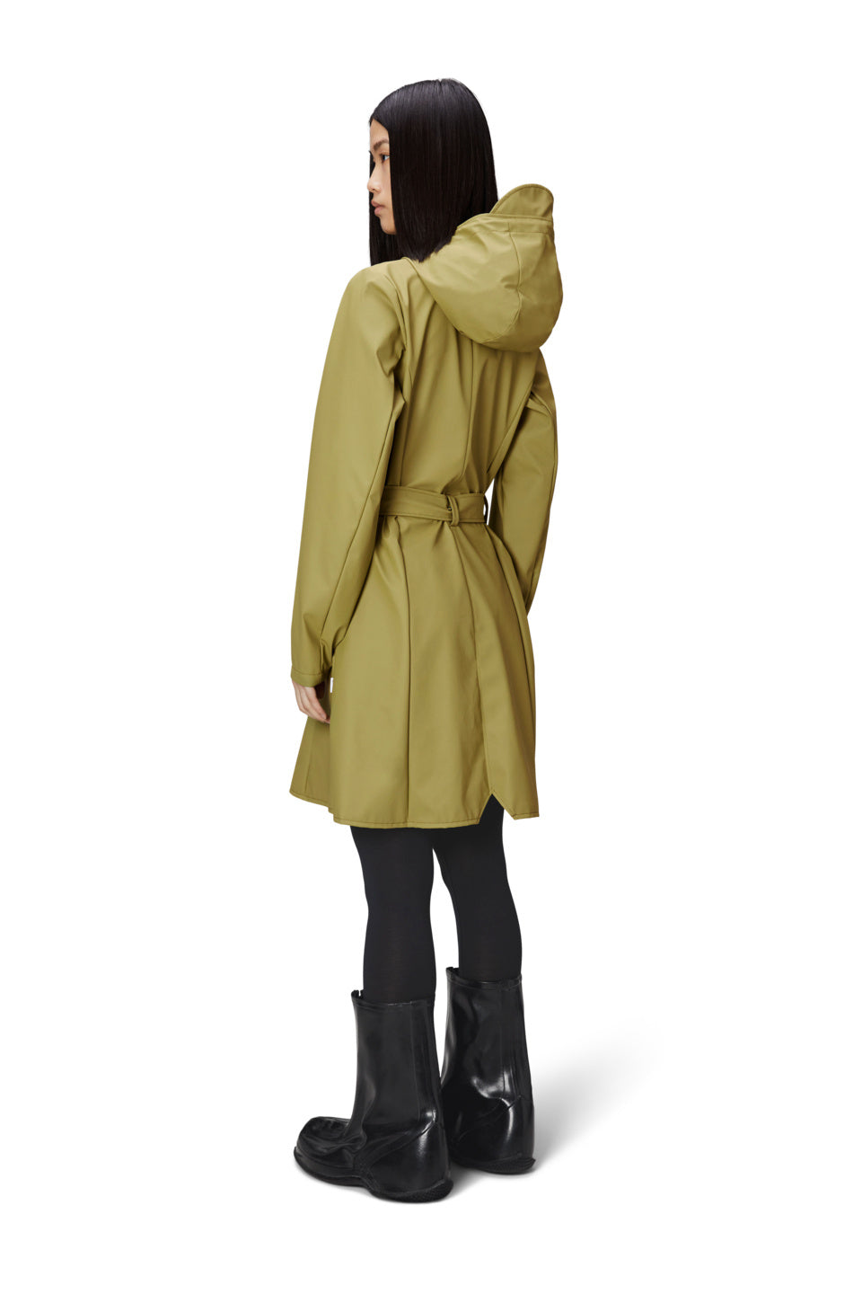Rains Curve Jacket Khaki_3