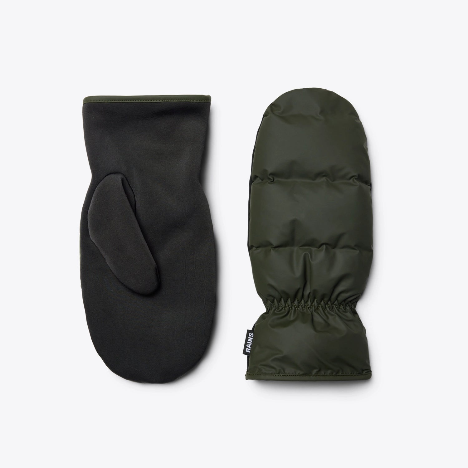 Rains Lohja Puffer Mittens Green_1