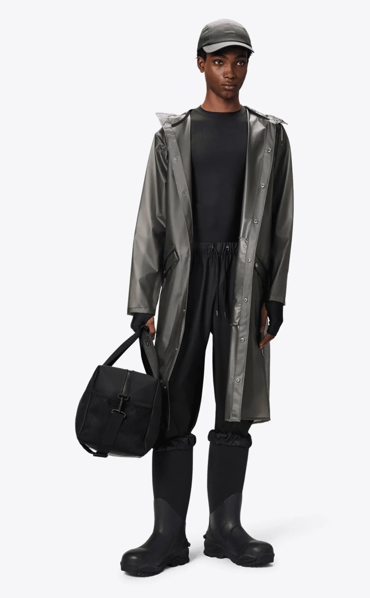 Rains Longer Jacket Mist_7