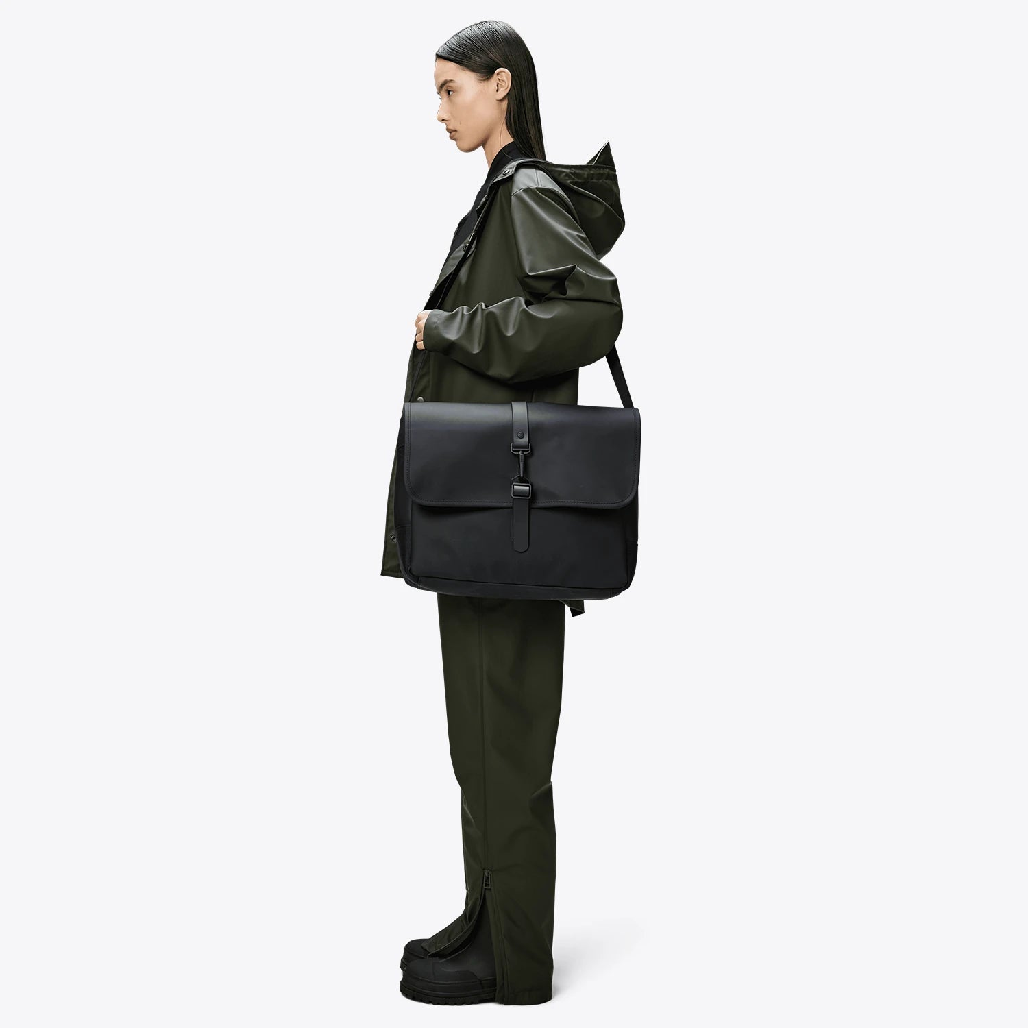 Rains Messenger Bag Black_2