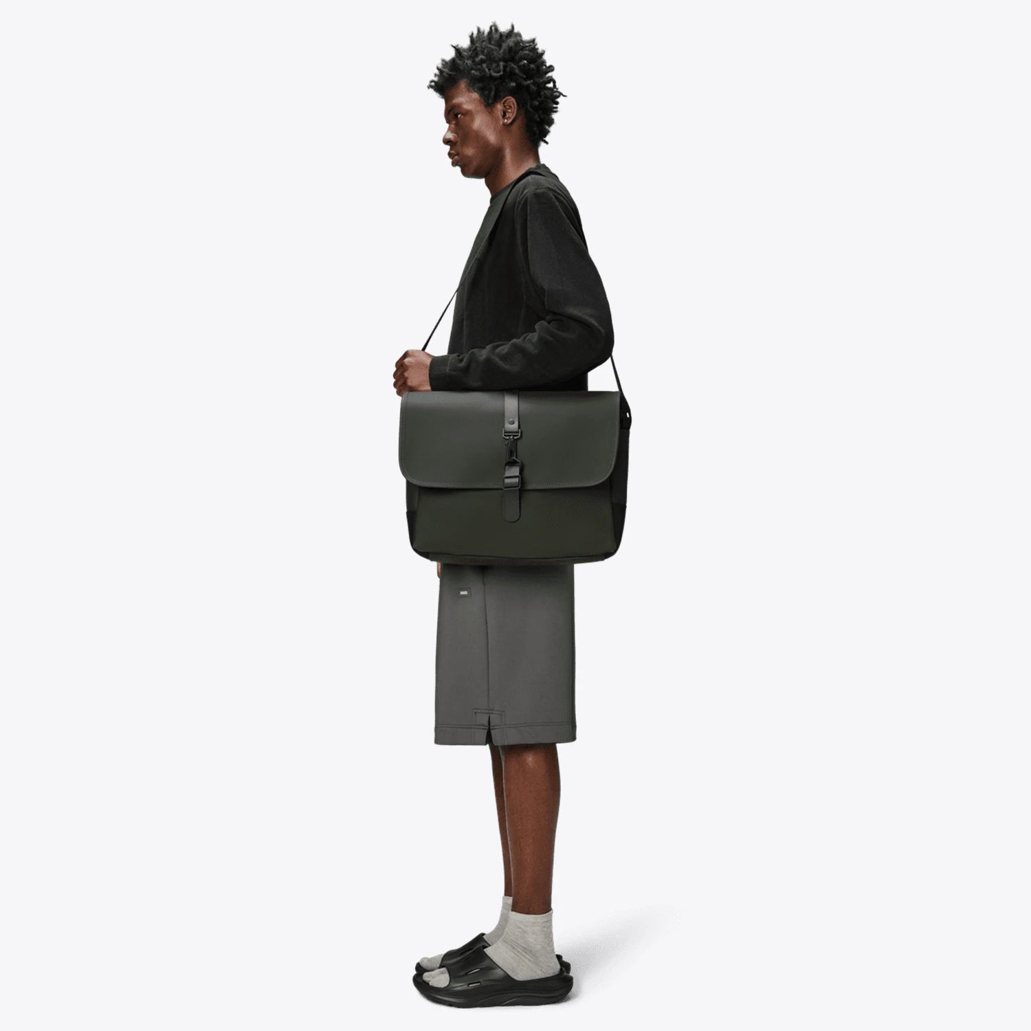 Rains Messenger Bag Green_3