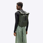 Rains Rolltop Rucksack Green_3