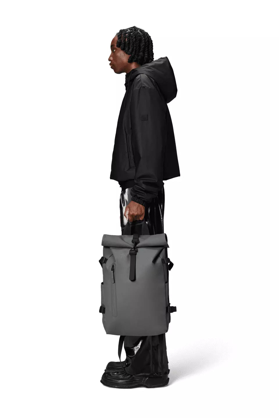 Rains Rolltop Rucksack Large Grey_3