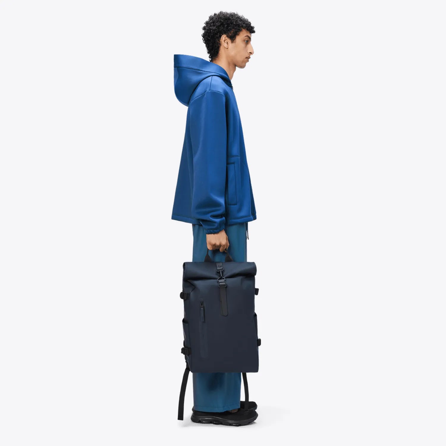 Rains Rolltop Rucksack Large Navy_2