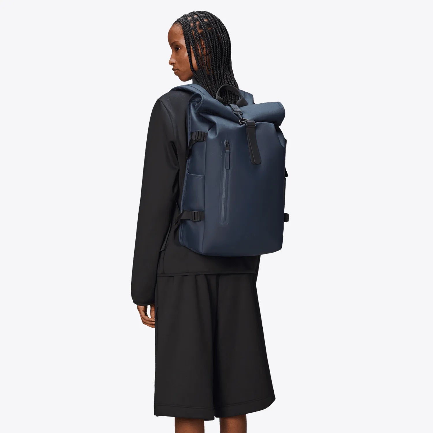 Rains Rolltop Rucksack Large Navy_3
