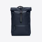 Rains Rolltop Rucksack Navy_1