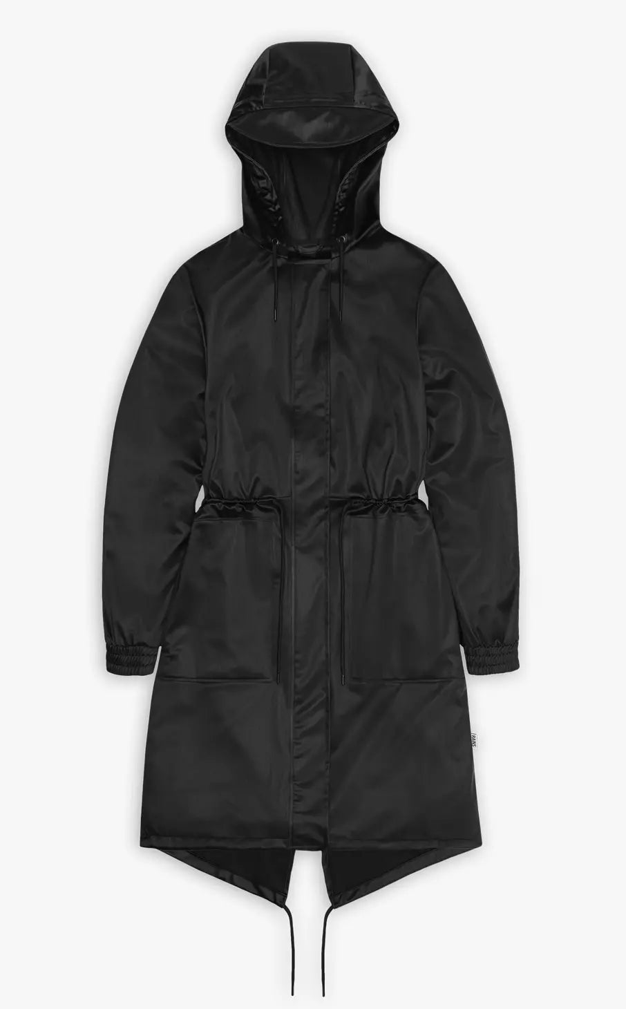 Rains String Parka Black Grain_1